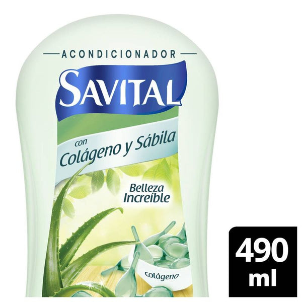 ACOND SAVITAL 490ML COLAGENO Y SABILA