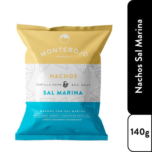 NACHOS MONTE ROJO 140G SAL MARINA