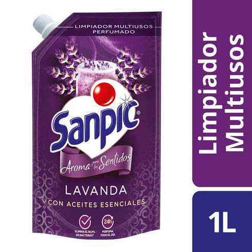 LIMPIADOR SANPIC 1000ML LAVANDA