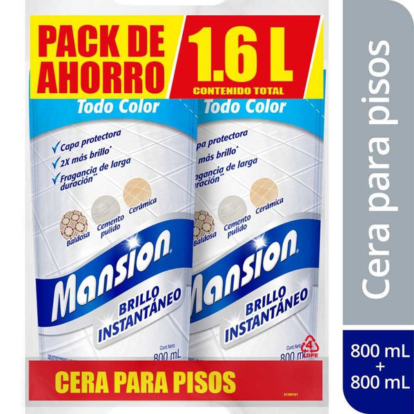 CERA MANSION 2U 800ML B INST