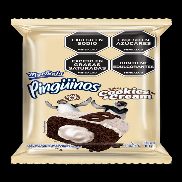 PINGUINO MARINELA COOKIES CREAM 80G