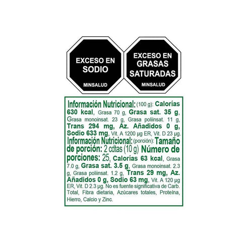 ESPARCIBLE NATURA 250G BARRA