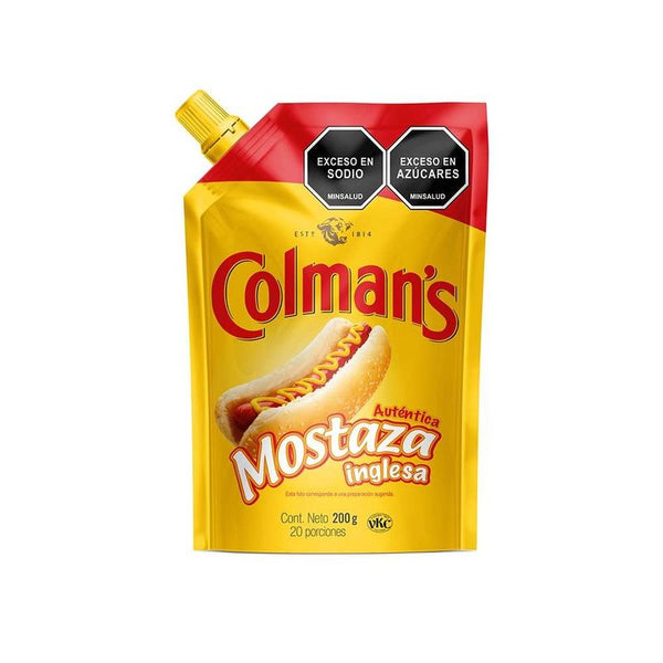 MOSTAZA COLMANS 200G INGLESA DP