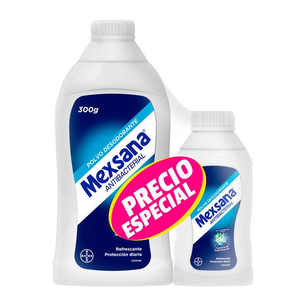 TALCO POLVO MEXSANA 300G + 85G OFERTA
