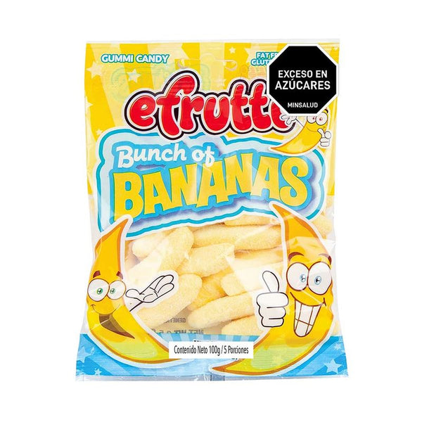 GOMA E-FRUTTI 100G BANANAS