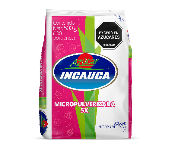 AZUCAR INCAUCA 500G PULVERIZADA