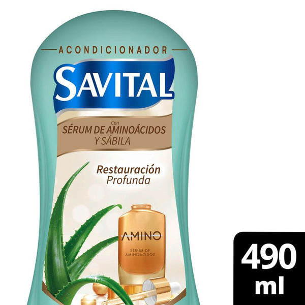 ACONDICIONADOR SAVITAL 490ML AMINOACIDOS