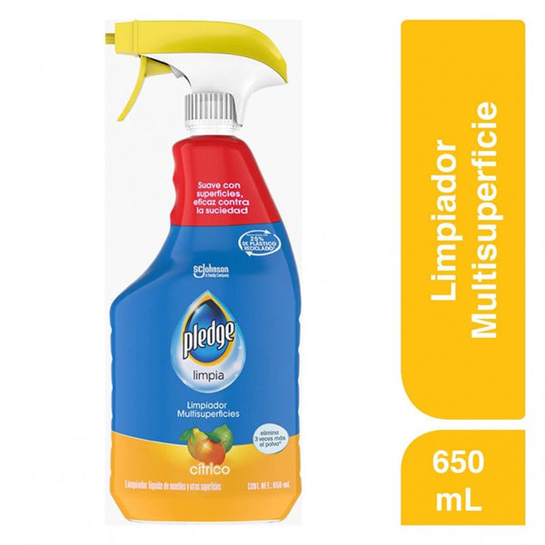 LIMPIADOR PLEDGE 650ML CITRICO