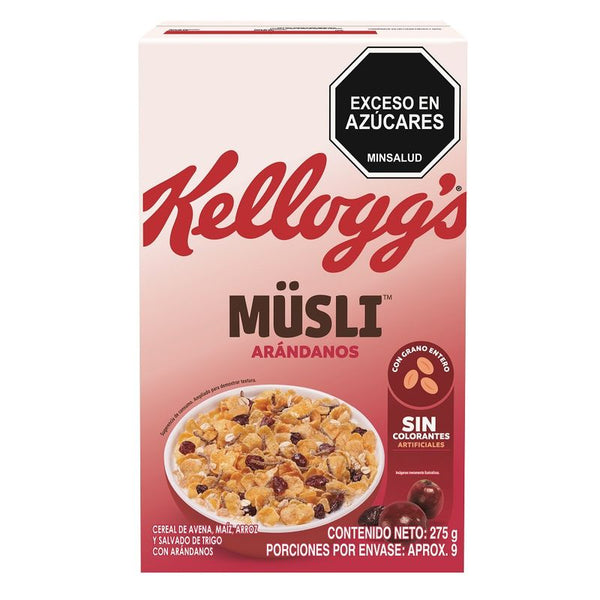 CEREAL MUSLI 275G COSECHA ROJA