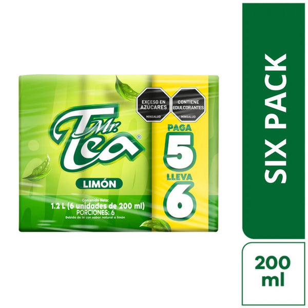 TE MR TEA 6U 200ML LIMON OFERTA