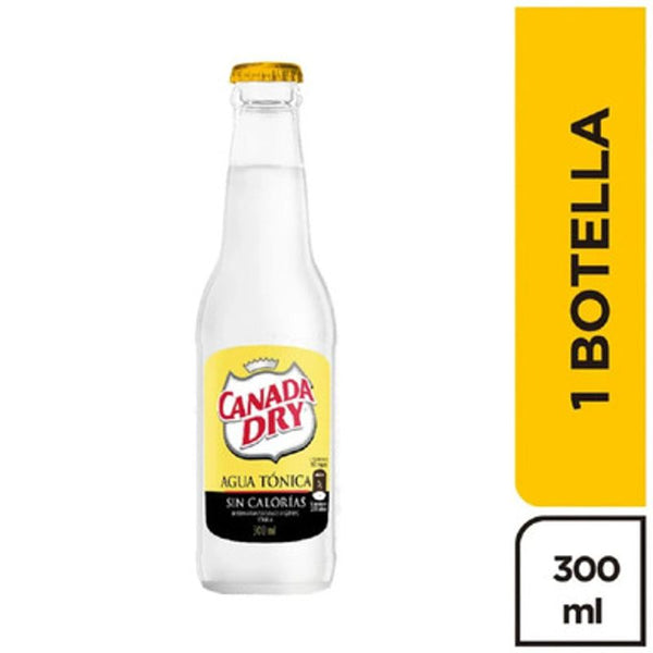 AGUA TONICA CANADA DRY 300ML S/CALORIAS
