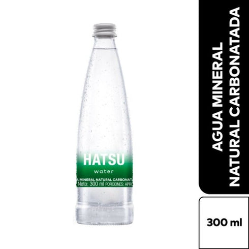 AGUA HATSU 300ML CON GAS