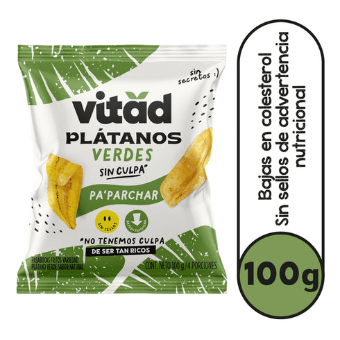 PLATANITOS VERDES VITAD 100G