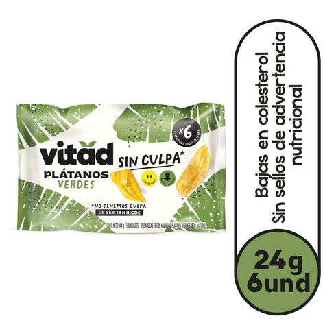 PLATANITOS VERDES VITAD 6U 144G