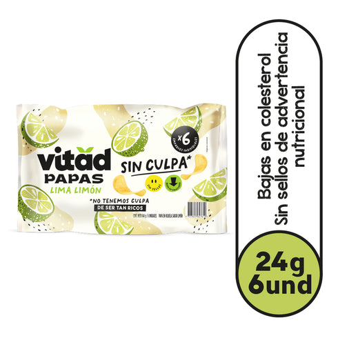PAPAS VITAD 6U 144G LIMON