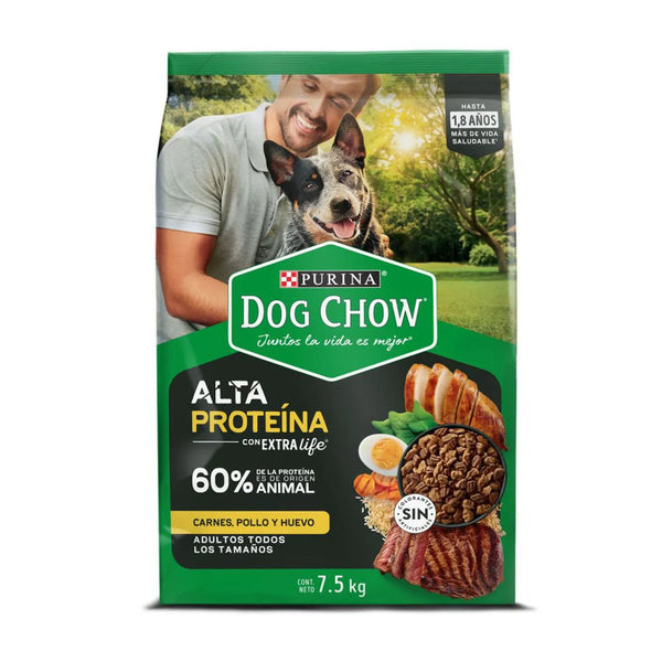 CUIDO DOG CHOW 7500G AL PROTEINA ADULTOS