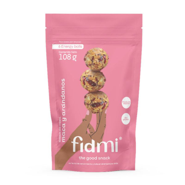 ENERGY BALL FIDMI 108G DOYPACK MACA Y AR