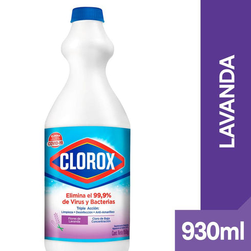 BLANQUEADOR CLOROX 930ML LAVANDA