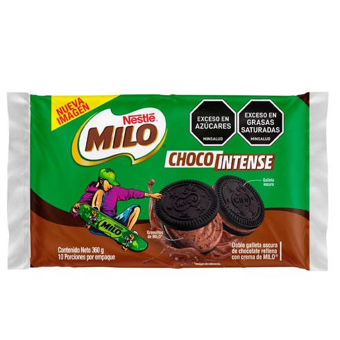 GALLETA MILO 10U 360G SANDWICH CHOCO