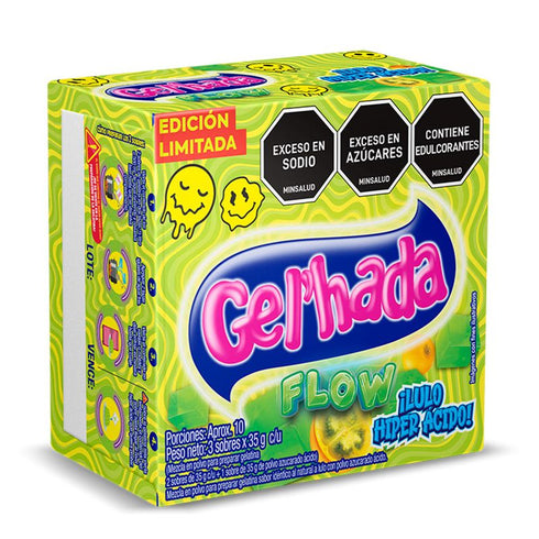 GELATINA GELHADA 3U 105G FLOW LULO ACIDO