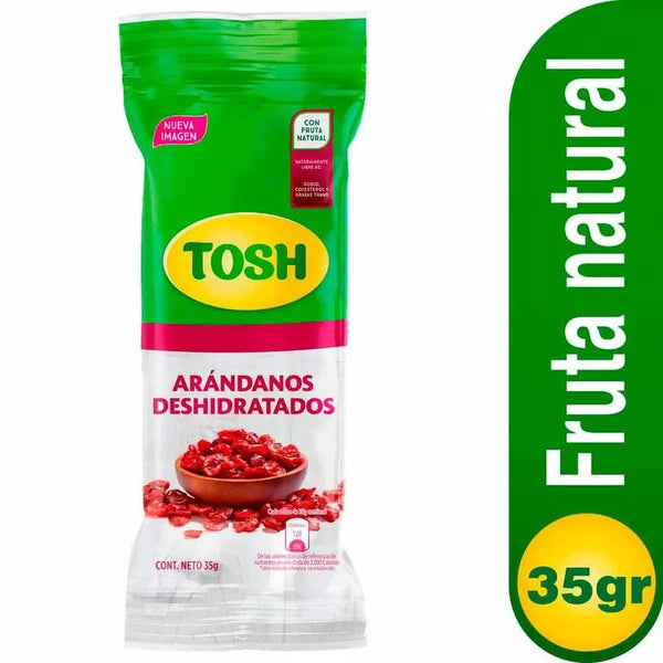 ARANDANOS TOSH DESHIDRATADOS 35G