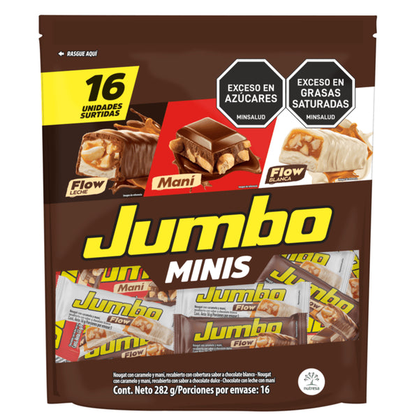 CHOC JUMBO MINISURTIDA 16U 272G