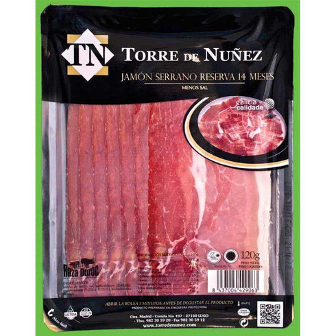 JAMON SERRANO TORRE NUÑEZ 80G GRAN RESERVA