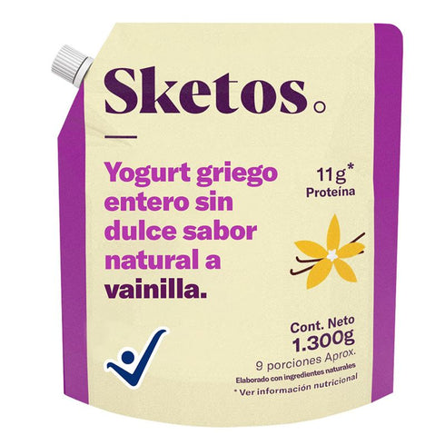 YOGURT GRIEGO SKETOS 1300G VAINILLA