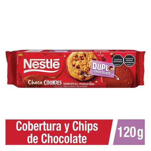 GALLETA CHOCOCOOKIES120G DOBLE CHOCOLAT