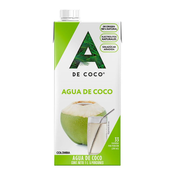 AGUA DE COCO COCOLMEX 1000ML TETRA NATUR