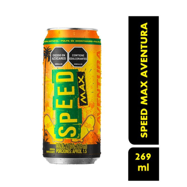 BEBIDA ENERGIZA SPEED MAX 269ML AVENTURA
