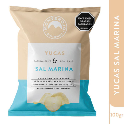 YUCA MONTE ROJO 100G SAL MARINA