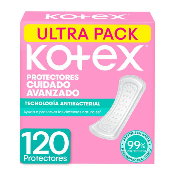PROTEC KOTEX 120U DIARIOS ANTIBACTERIAL