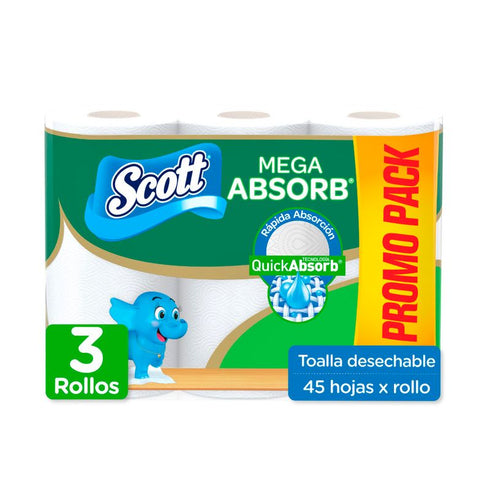 TOALLA COCINA SCOTT 135U CALORIE/ABSORB