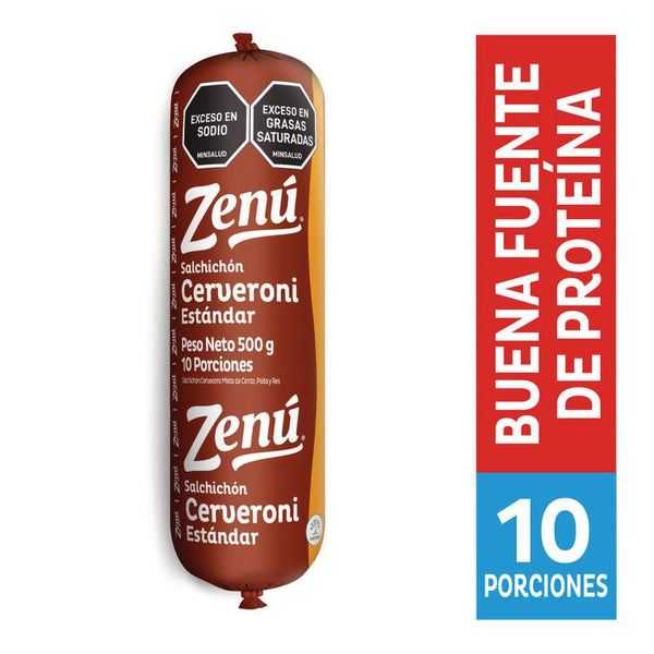 SALCHICHON CERVERONI ZENU 500G