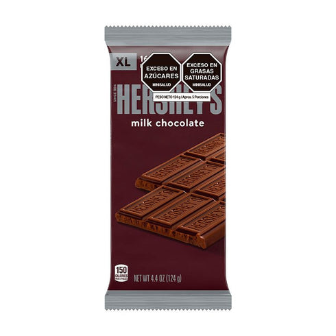 chocolatina hersheys 124g milk choco