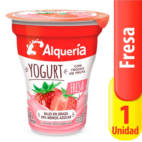 YOGURT ALQUERIA 150G VASO FRESA