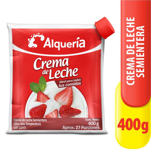CREMA LECHE ALQUERIA 400G