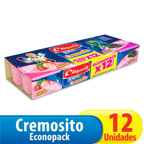 YOGURT ALQUERIA 12U 1140G CUCHA MOR/FRE