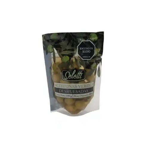 ACEITUNAS VERDES SELETTI 180G DESHUESADA