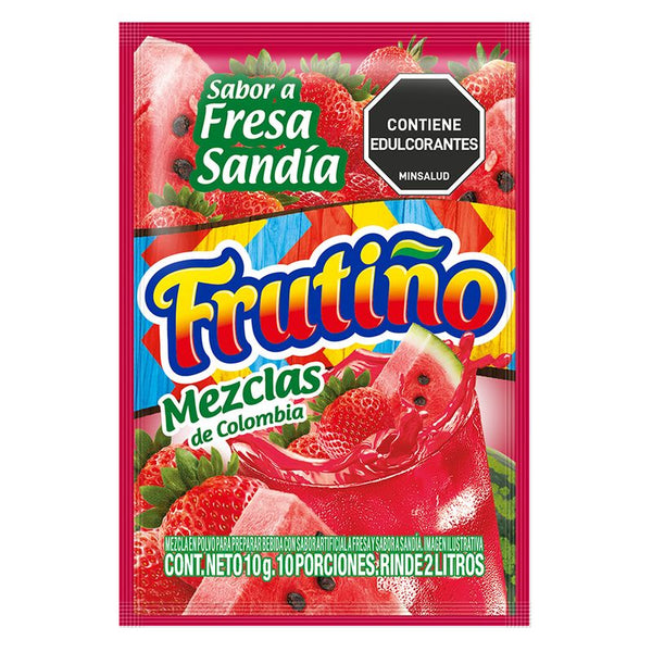 REFRESCO FRUTINO 10G FRESA SANDIA