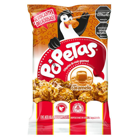 CRISPETAS POPETAS 170G CARAMELO