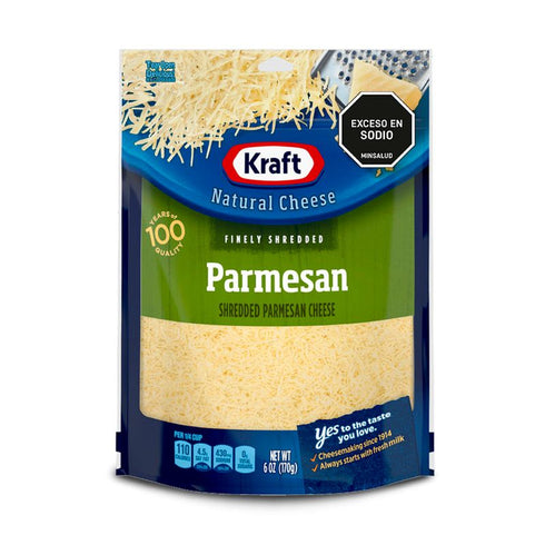 queso parmesano kraft 170g rallado
