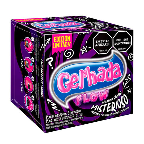 GELATINA GELHADA 3U 105G FLOW MISTERIOSO