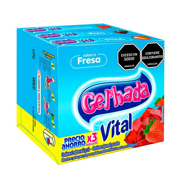 GELATINA GELHADA 3U 36G P.E