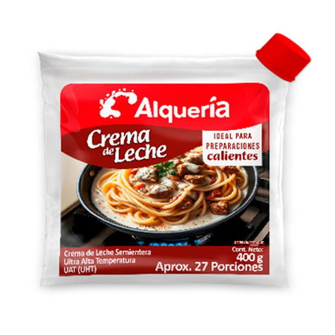CREMA LECHE ALQUERIA 400G PREPA CALIENTE