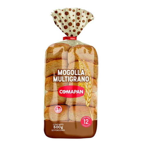 PAN MOGOLLA COMAPAN 12U 500G MULTIGRANO