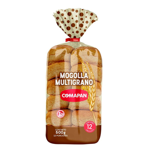 PAN MOGOLLA COMAPAN 12U 500G MULTIGRANO