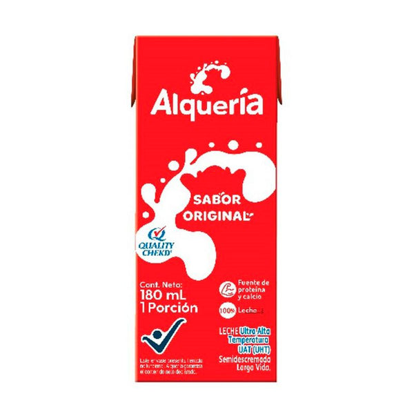 LECHE ALQUERIA 180ML ORIGINAL TETRA