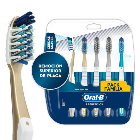 CEPILLO ORAL B PRO 5U 7BENEFICIOS SUAVE